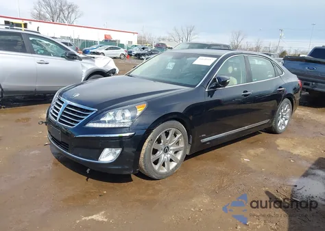 2012 Hyundai Equus Signature from USA, damaged, VIN KMHGH4JH4CU044871